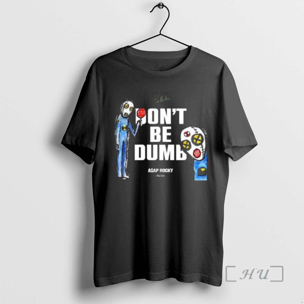 Officials Asap Rocky Album Dont Be Dumb National Nothing Day X Tim Burton Circle Black