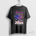 Officials Atlanta Braves Baseball In My Veins Jesus In My Glitter Heart Premium T Shirts