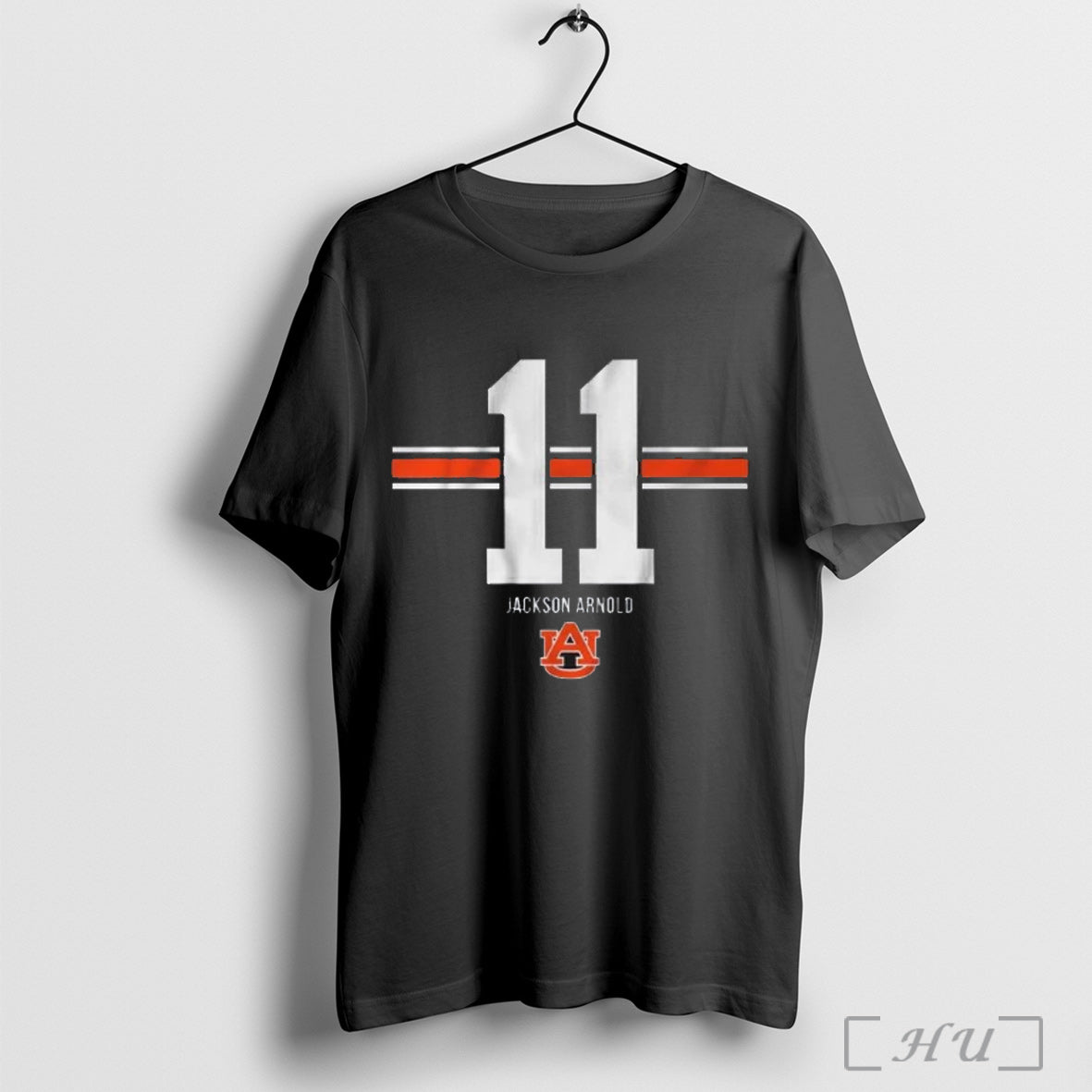 Officials Auburn Football Jackson Arnold 11 Stripe T Shirt