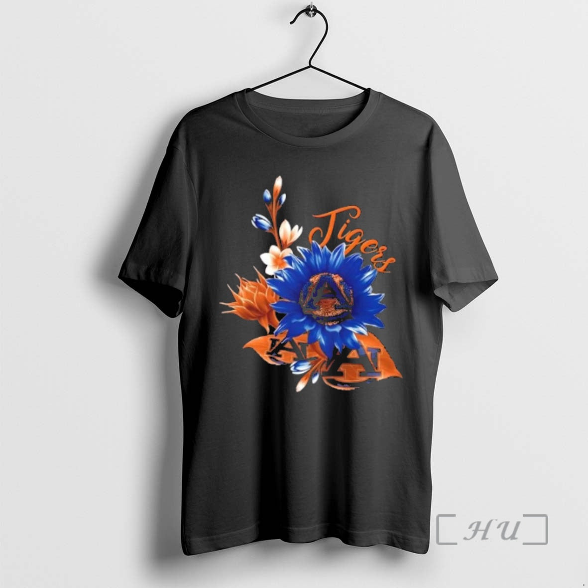Officials Auburn Tigers Football X Sunflower Floral