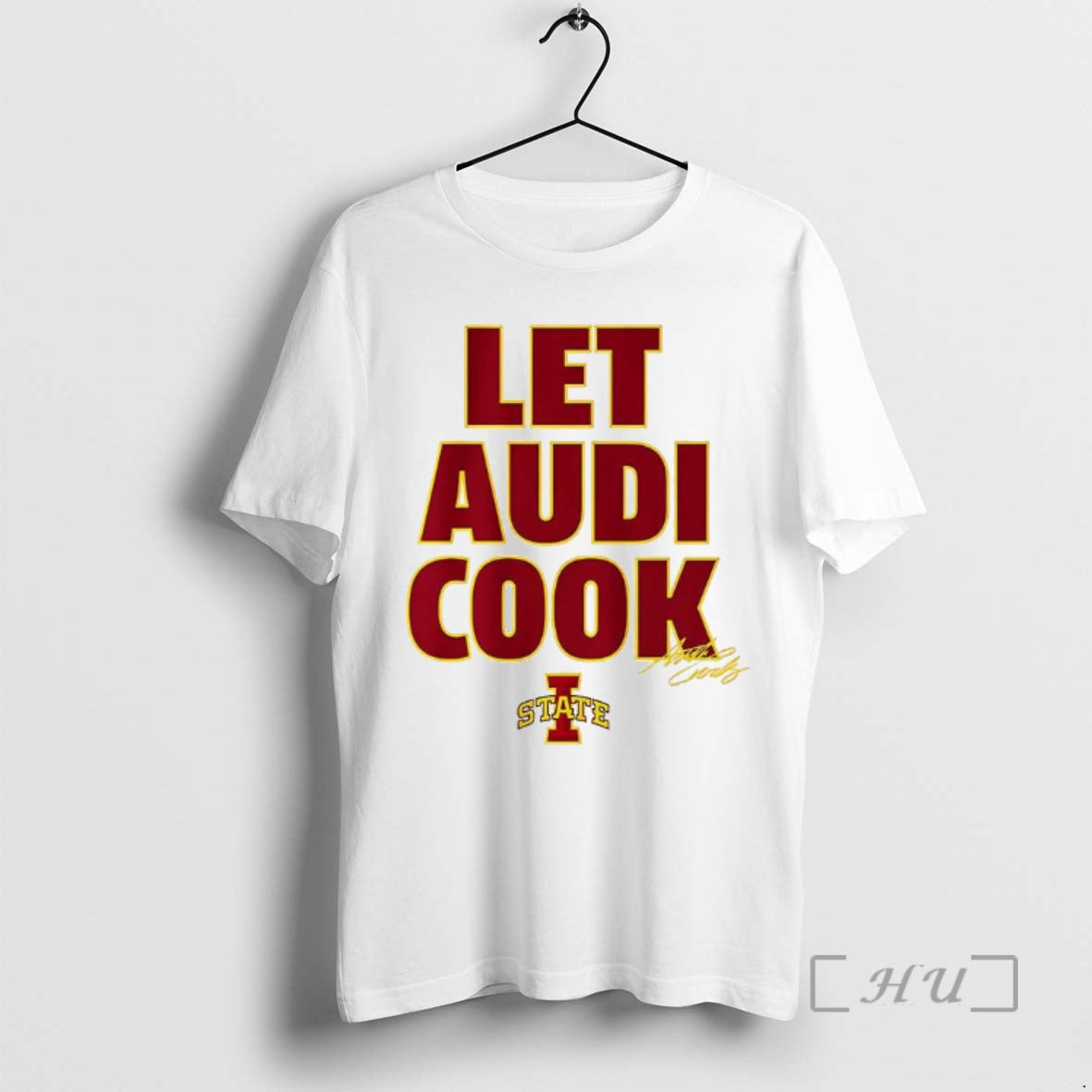 Officials Audi Crooks Iowa State Cyclones Basketball Let Audi Cook Signature Premium T Shirts Sweater