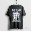 Officials Back To Back Player Signature Los Angeles Dodgers World Series Champions Premium T Shirts