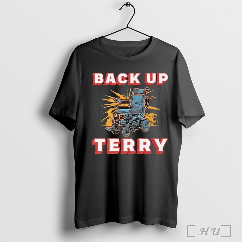 Officials Back Up Terry Wheelchair T Shirt
