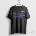 Officials Baltimore Ravens Inspire Change Ravens Opportunity Equity Freedom Justice 2 Sided Premium T Shirts
