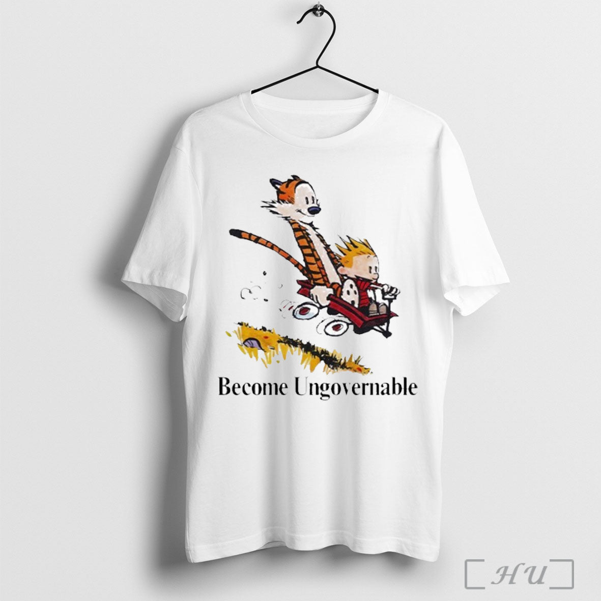 Officials Become Ungovernable Calvin And Hobbes Tiger T Shirt