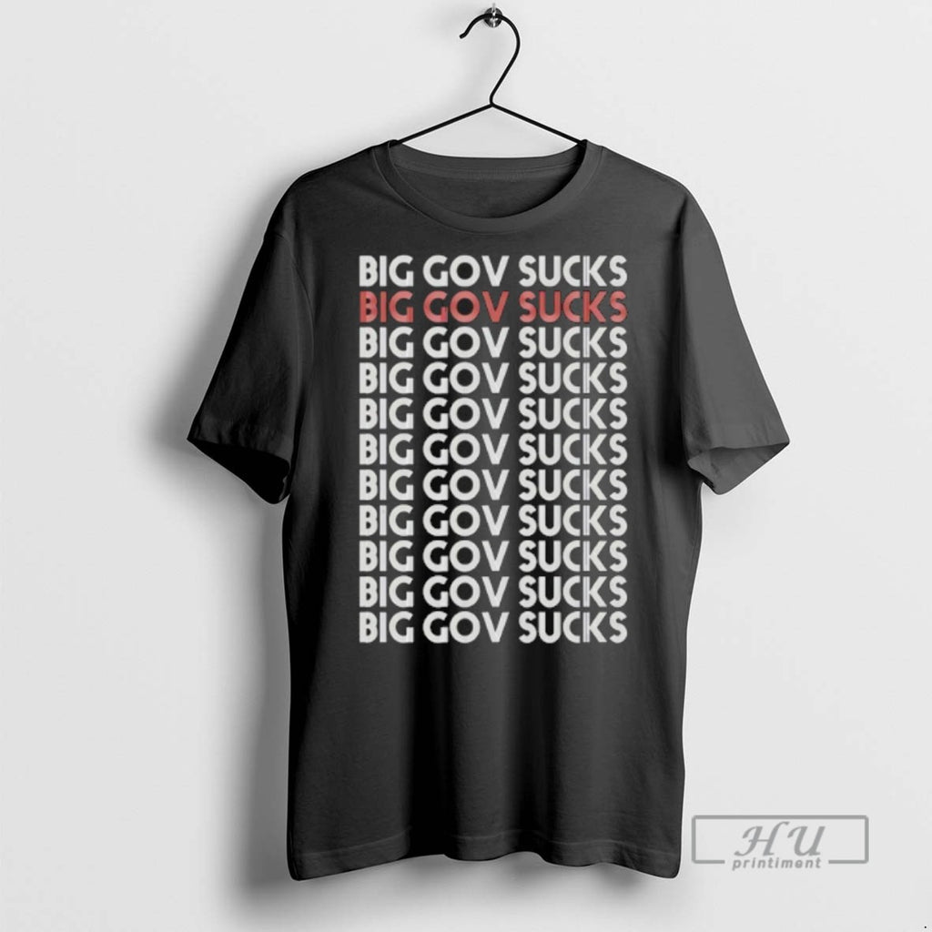Officials Big Gov Sucks Government Shutdown T Shirts