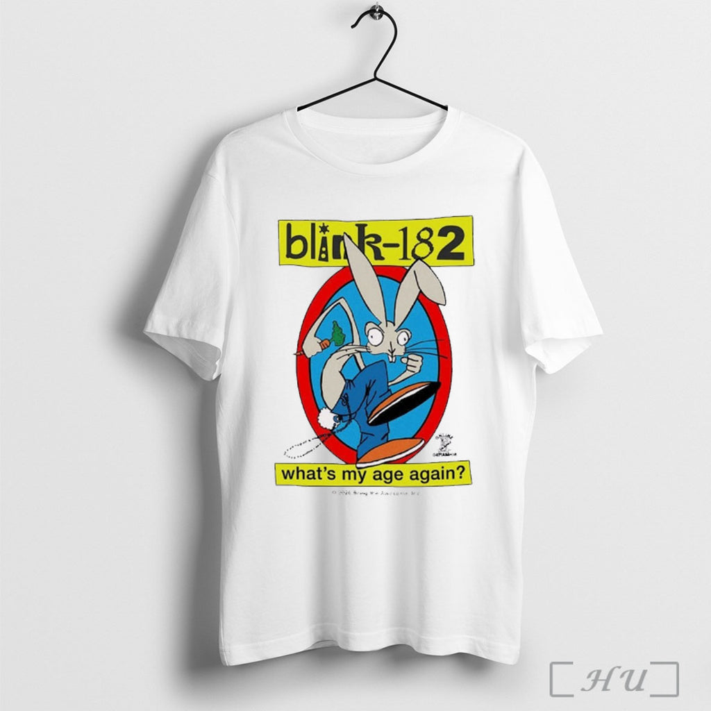 Officials Blink 182 Whats My Age Again Crappy Punk Rock Since 1992 T Shirt