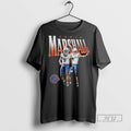 Officials Boise State Broncos Merch Chris Marshall Illustrated Football Long Sleve T Shirt