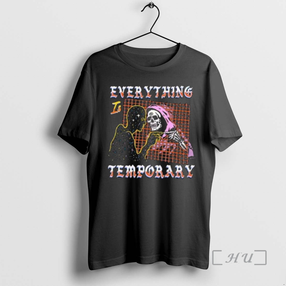 Officials Boss Dog Art Everything Is Temporary Circle Black