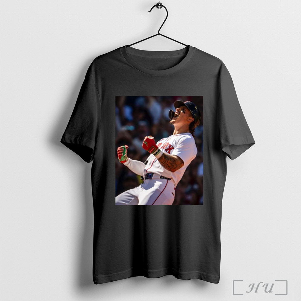 Officials Boston Red Sox Jarren Duran Celebration Pose Photo T Shirt