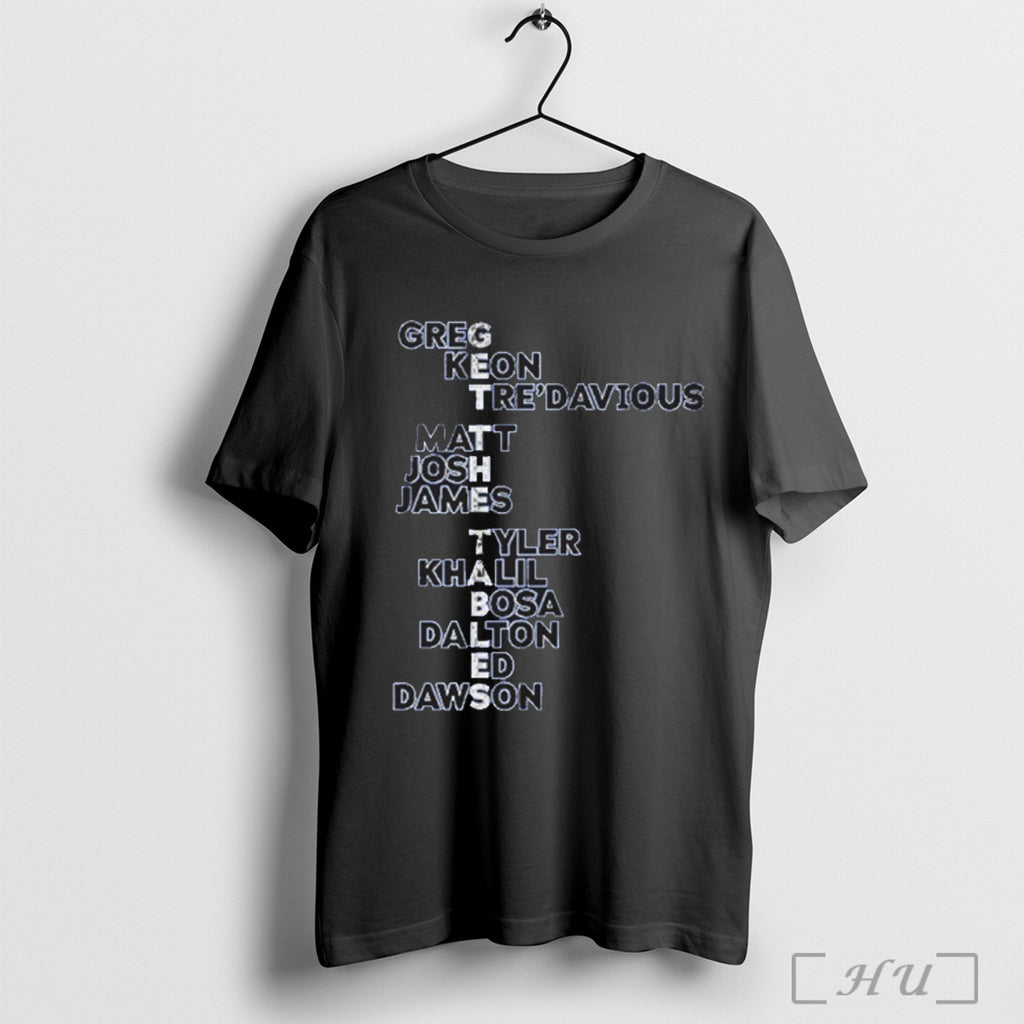 Officials Buffalo Get The Tables Names T Shirt