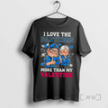 Officials Carolina Panthers Up Movie I Love The Panthers More Than My Valentine Premium
