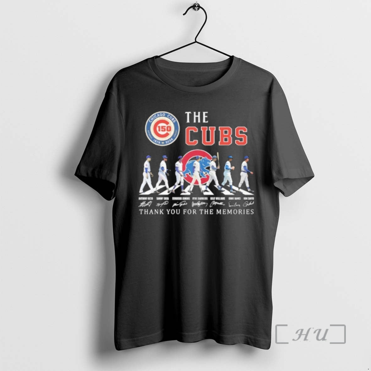 Officials Chicago Cubs 150th Anniversary Players Road Thank You For The Memories Signature Premium