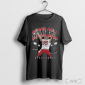 Officials Chris Jones Kansas City Retro Stone Cold Signature T Shirt