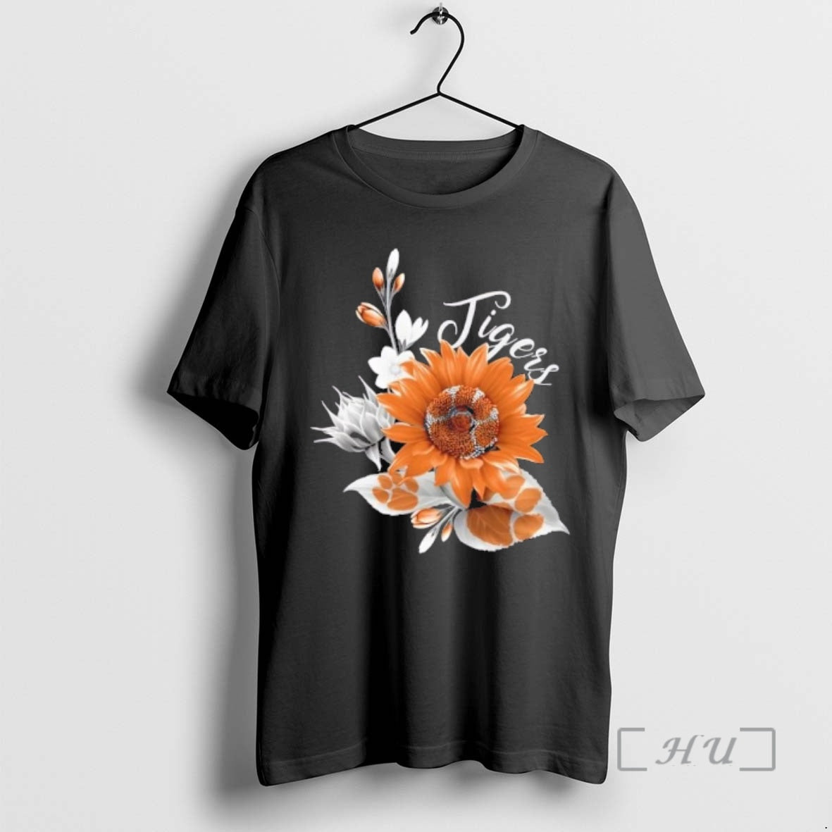 Officials Clemson Tigers Football X Sunflower Floral