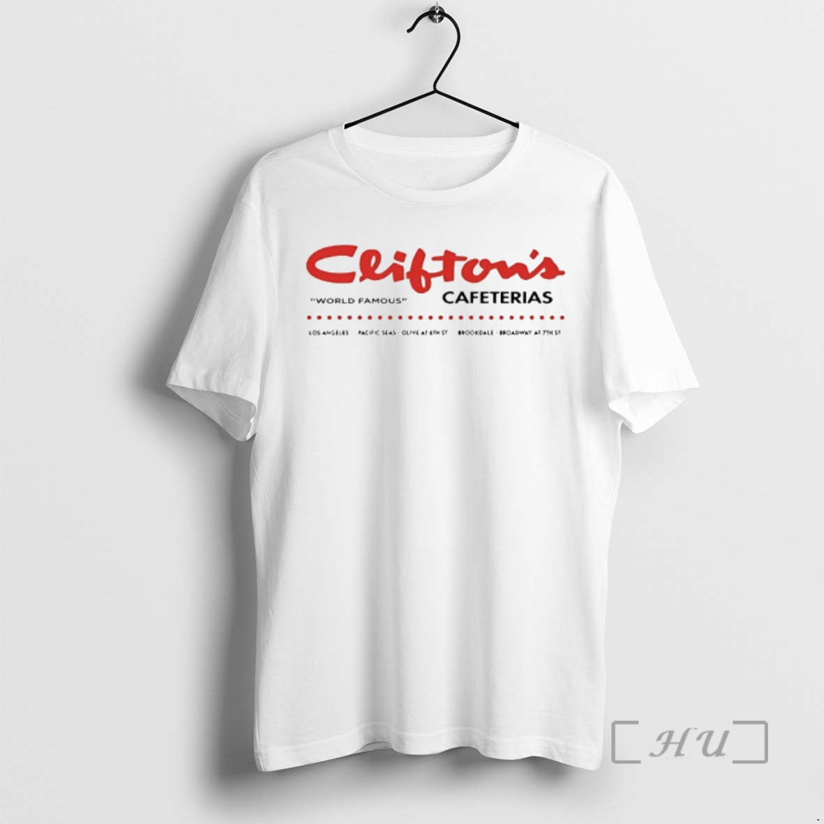 Officials Cliftons Cafeteria World Famous Los Angeles Ca Vintage