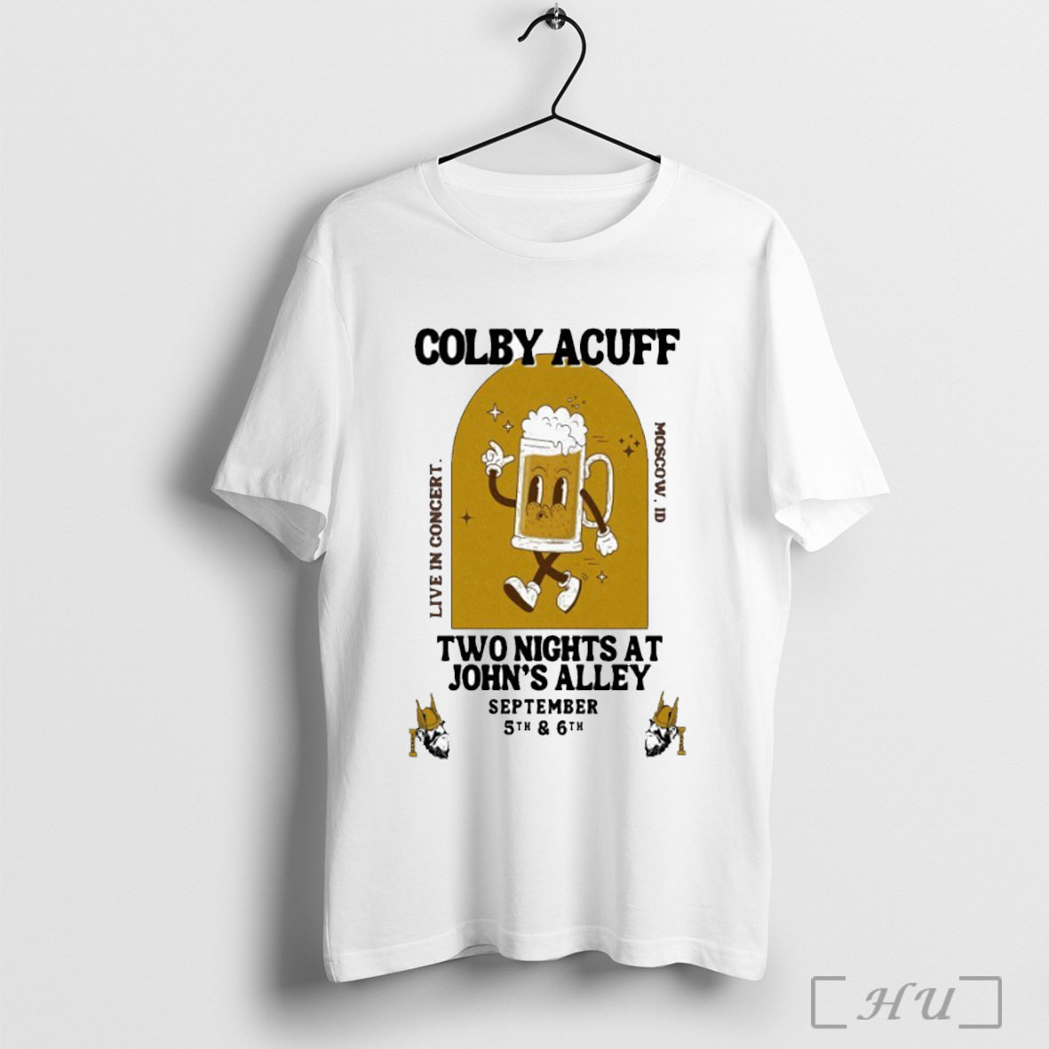 Officials Colby Acuff Live In Concert Moscow Id September 5 6 2025 T Shirt