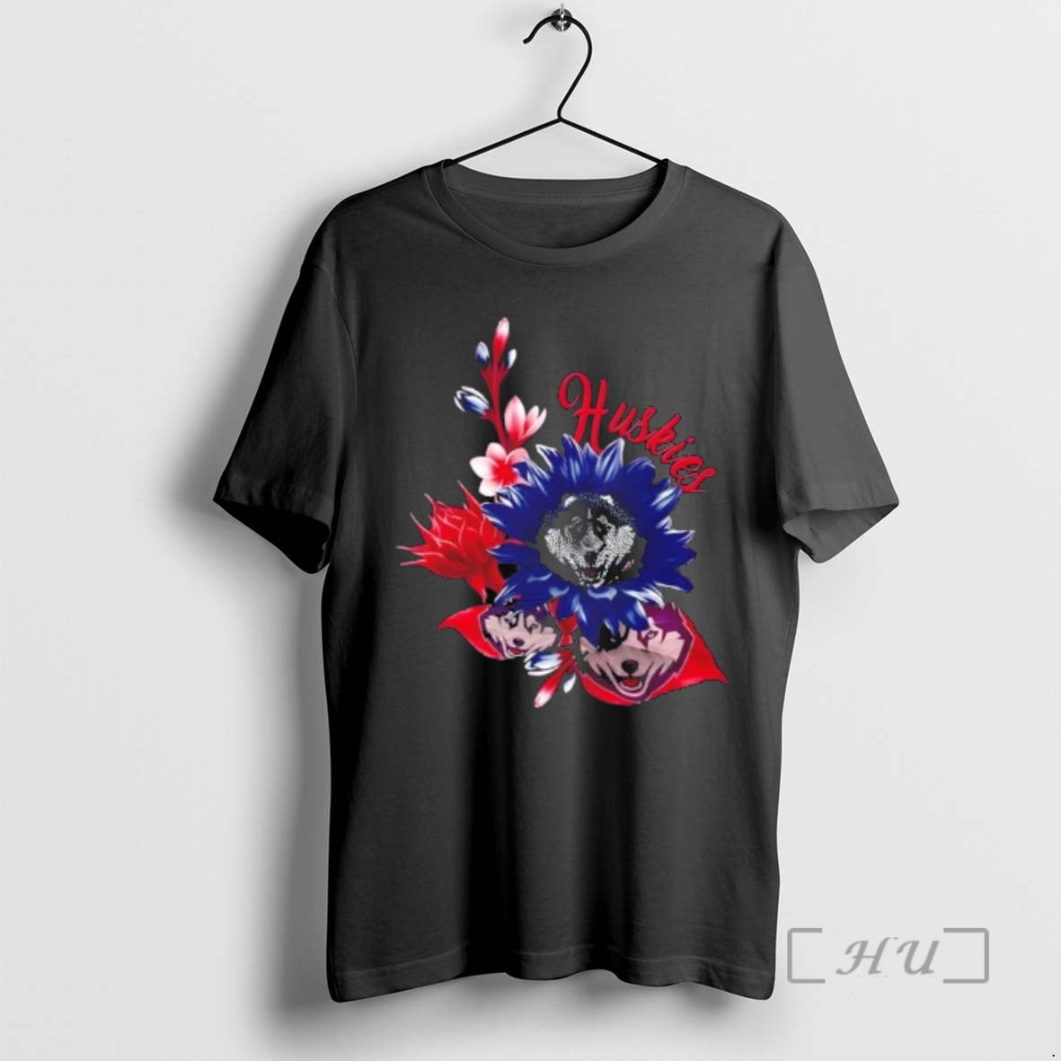 Officials Connecticut Huskies Football X Sunflower Floral