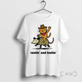 Officials Cowboy Cat Riding Possum Rootin And Tootin Funny