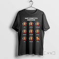 Officials Curt Cignetti Man Of Many Faces Emotions Mad Excited Surprised Annoyed Premium T Shirts