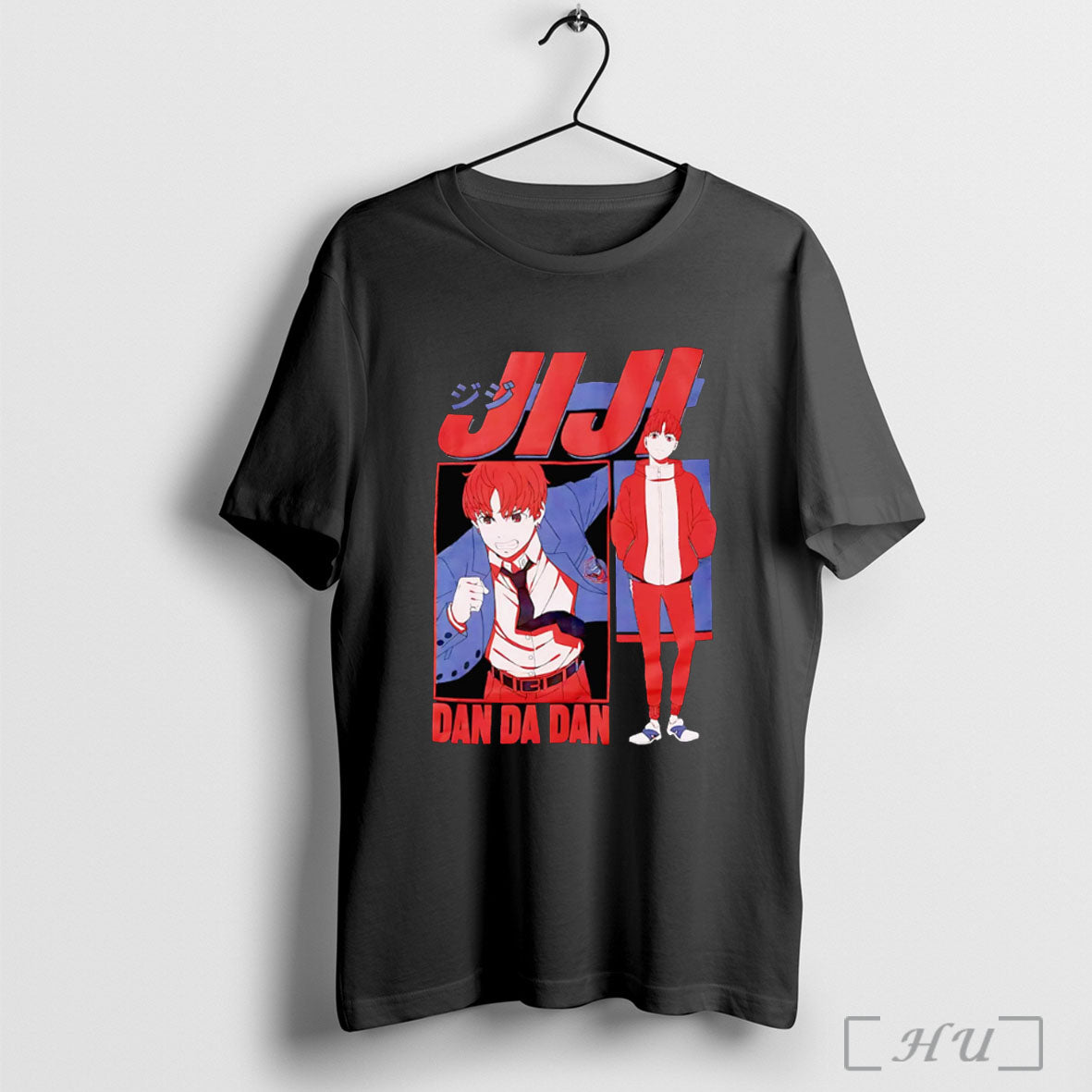Officials Dandadan Jiji Tonal Poster T Shirt