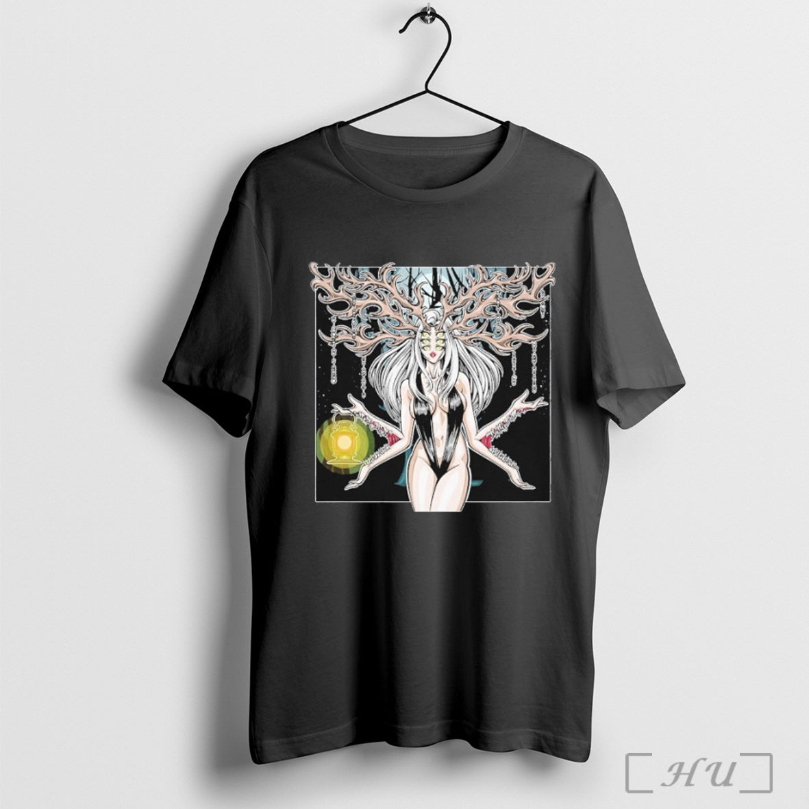 Officials Dead Air Divine Antler Girl T Shirt
