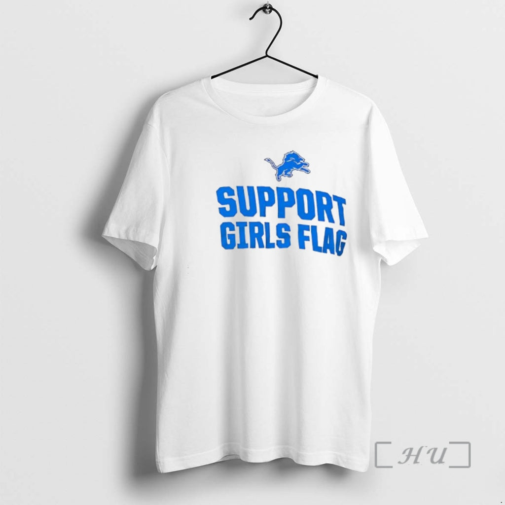 Officials Detroit Lions Hometown Support Girls Flag