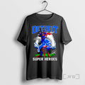 Officials Detroit Lions Super Heroes Stars Player Signature