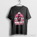 Officials Detroit Lions Football Pink Out Tackle Breast Cancer T Shirt