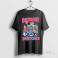 Officials Detroit Pistons Basketball Mascot Cartoon Hooper