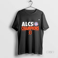 Officials Detroit Tigers 2025 Alcs American League Champions Shirt Sweater