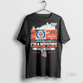 Officials Detroit Tigers 2025 American League Champions Skyline Shirt Sweater
