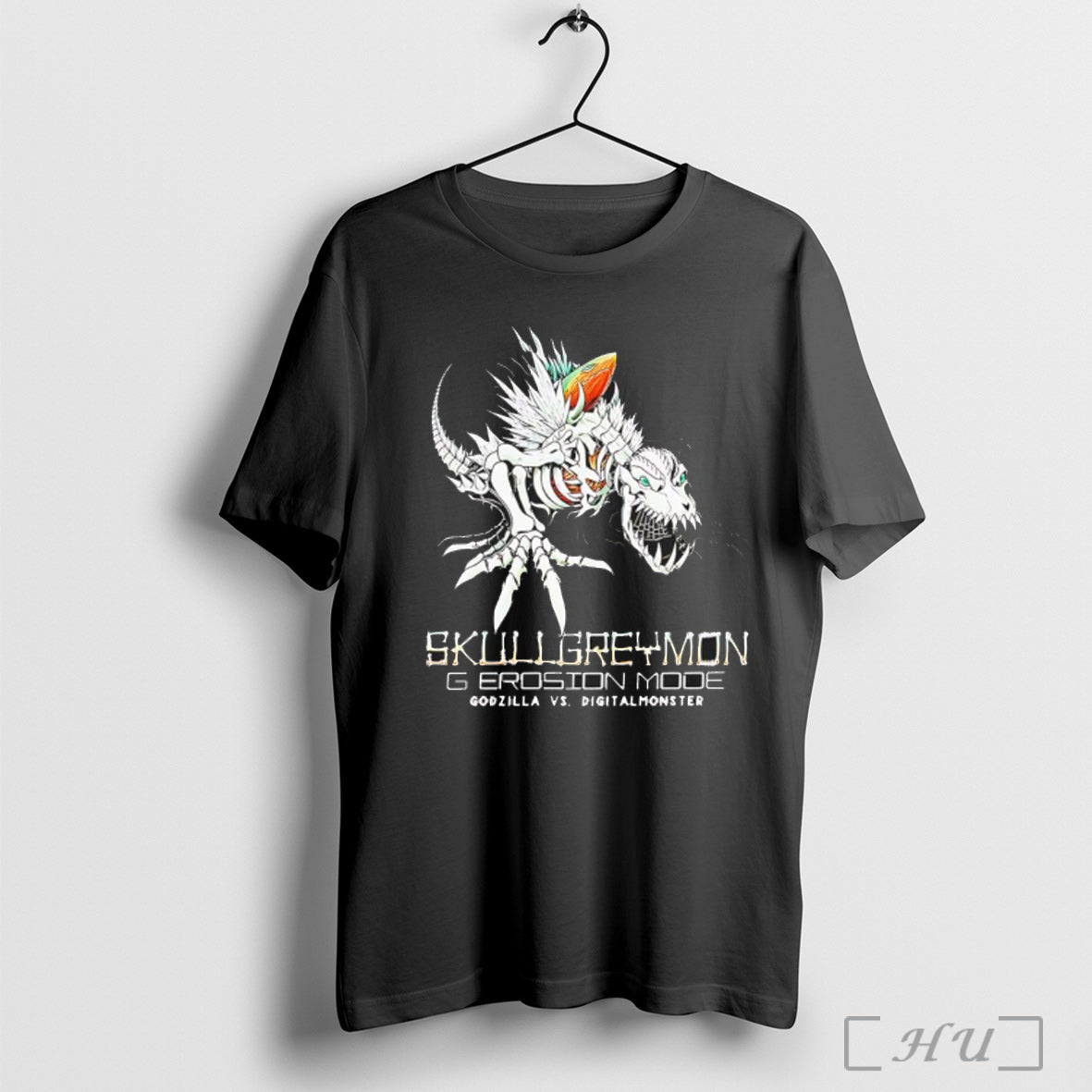 Officials Digimon Vs Godzilla Skullgreymon T Shirt