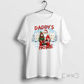 Officials Donald Trump Santa Hat Jd Vance Elf Daddys Home Merry Christmas Premium T Shirts