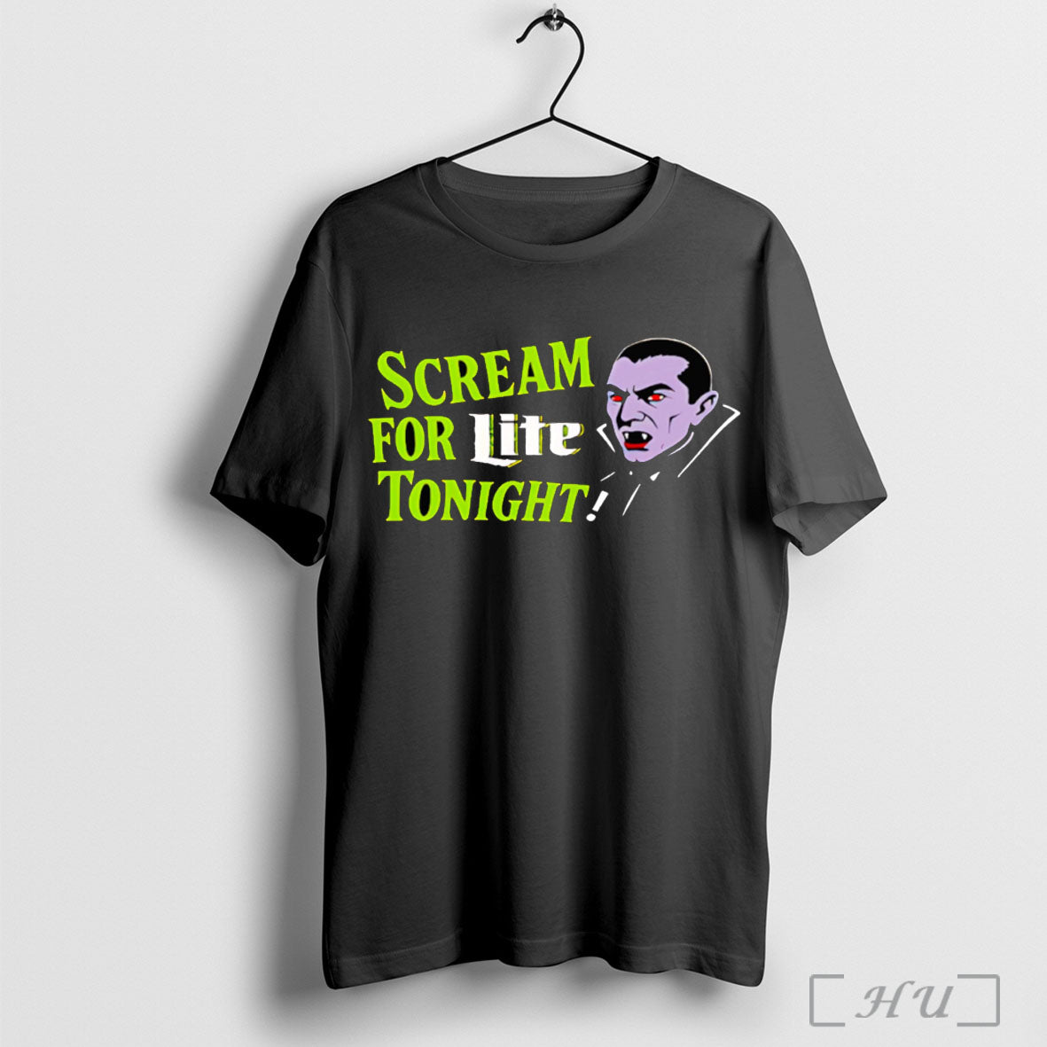 Officials Dracula Scream For Lite Tonight Poster T Shirt