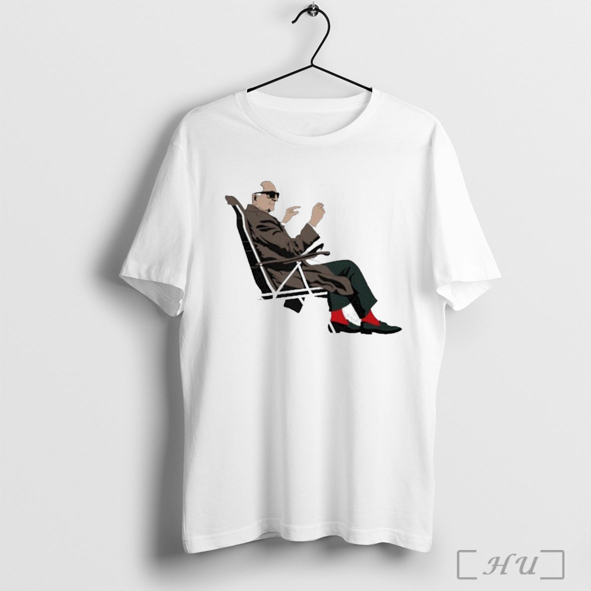 Officials Enzo Ferrari Read Newspaper Chair T Shirt