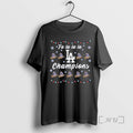 Officials Fa La La La Los Angeles Dodgers 2025 World Series Champions Christmas Premium