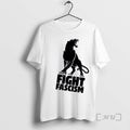 Officials Fight Fascism Black Panther