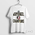 Officials Florida State Seminoles 2025 Ncaa Womens Soccer National Champions Locker Room Premium T Shirts