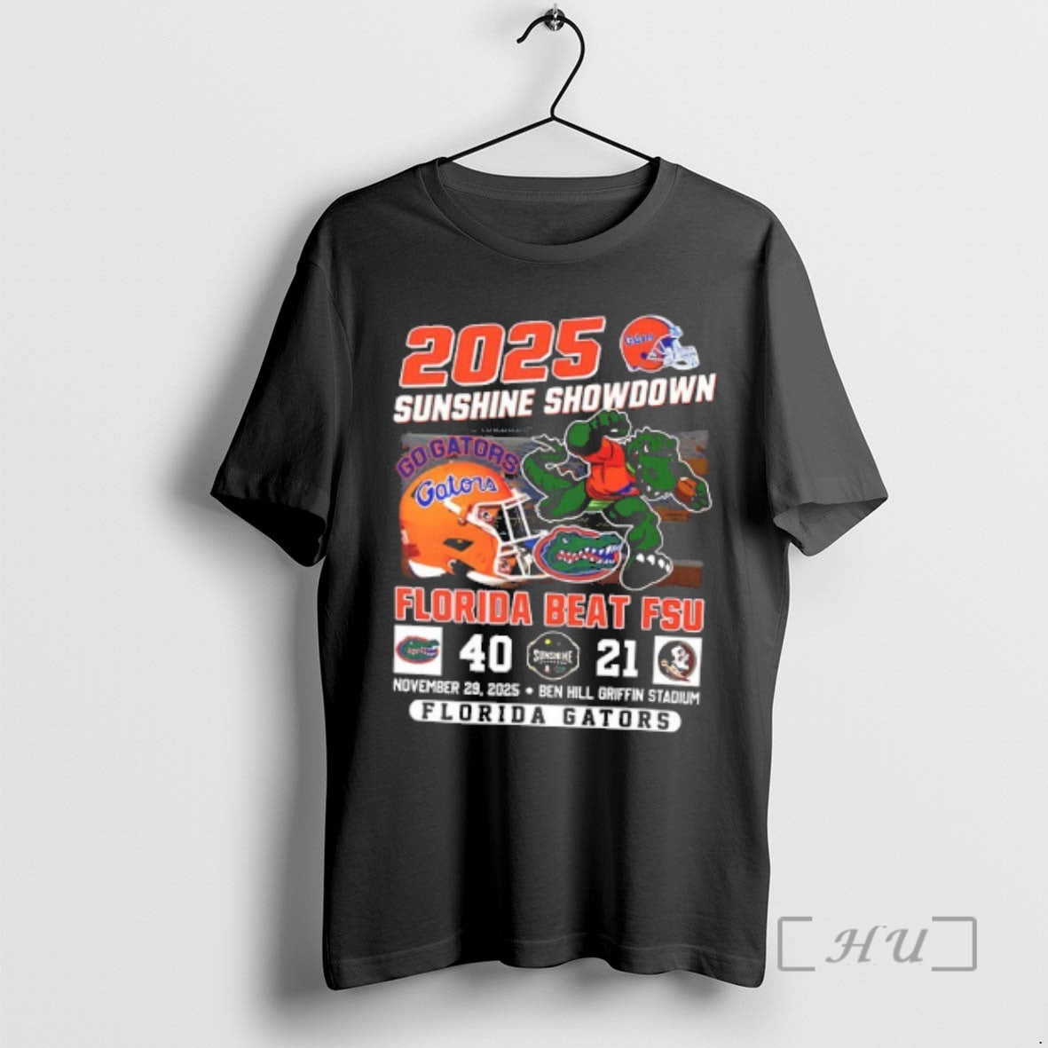Officials Florida Beat Fsu 40 21 Back To Back 2025 Sunshine Showdown Champions 2 Sided