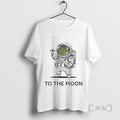 Officials Frog To The Moon Astronaut Nasa Artemis 2 Moon 2026 Premium T Shirts Sweater