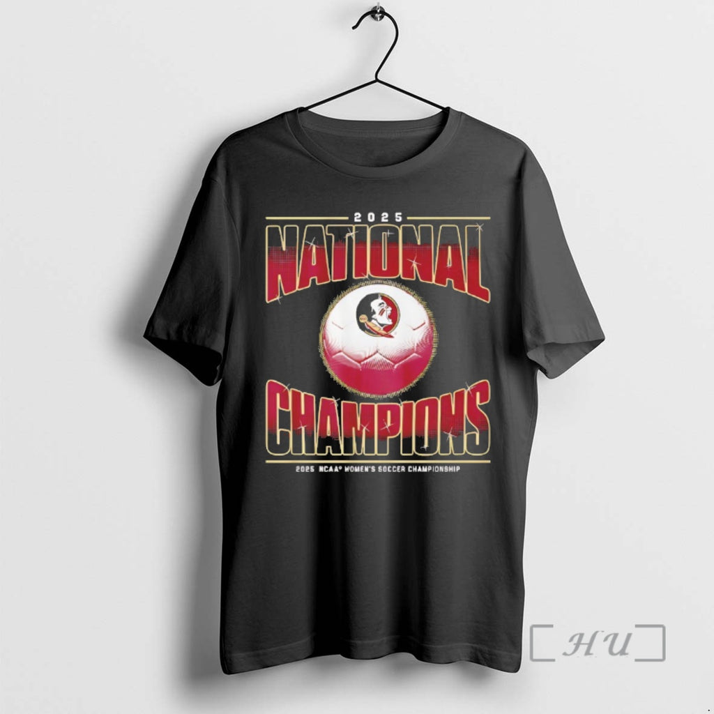 Officials Fsu Womens Soccer 2025 National Champions Premium T Shirts Sweater Hoodie 2