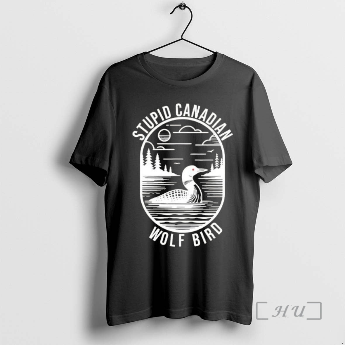 Officials Funny Stupid Canadian Wolf Bird Loon Hockey Wildlife