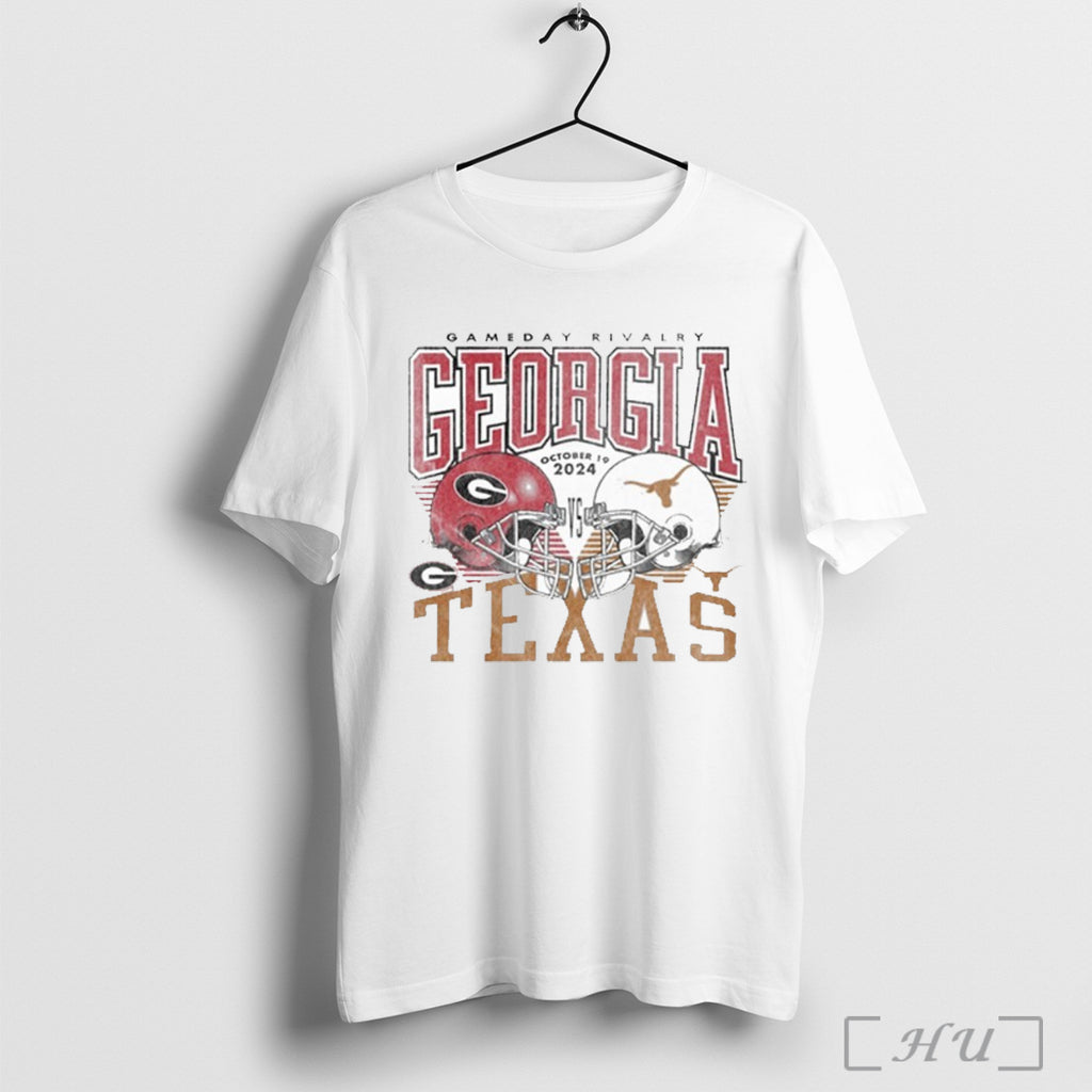 Officials Gameday Showdown 2025 Texas Vs Georgia Matchup T Shirt