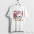 Officials Gameday Showdown 2025 Texas Vs Georgia Matchup T Shirt