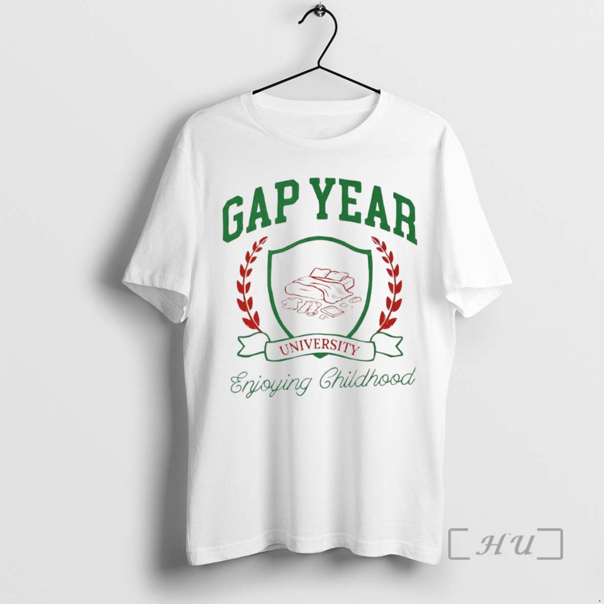 Officials Gap Year Enjoying Childhood University Logo Circle