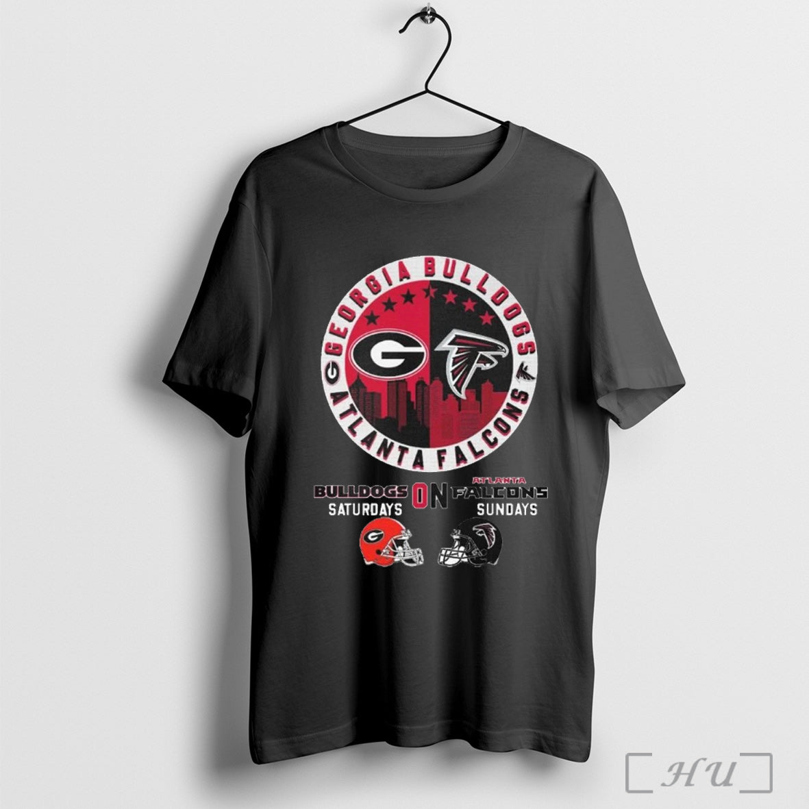Officials Georgia Bulldogs On Saturdays And Atlanta Falcons On Sundays T Shirt