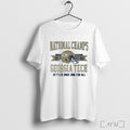 Officials Georgia Tech Football Yellow Jackets 1990 National Champs T Shirt