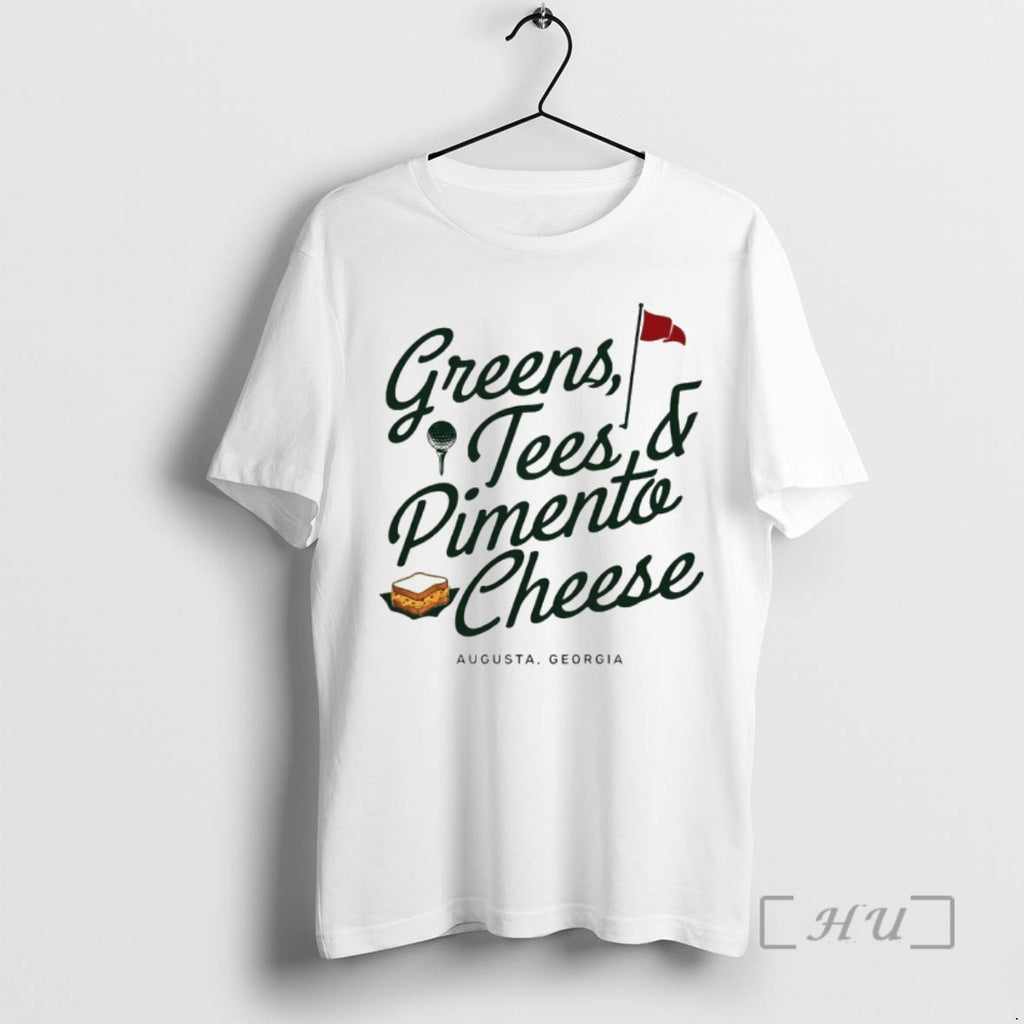 Officials Greens Tees Pimento Cheese Augusta Georgia Flag