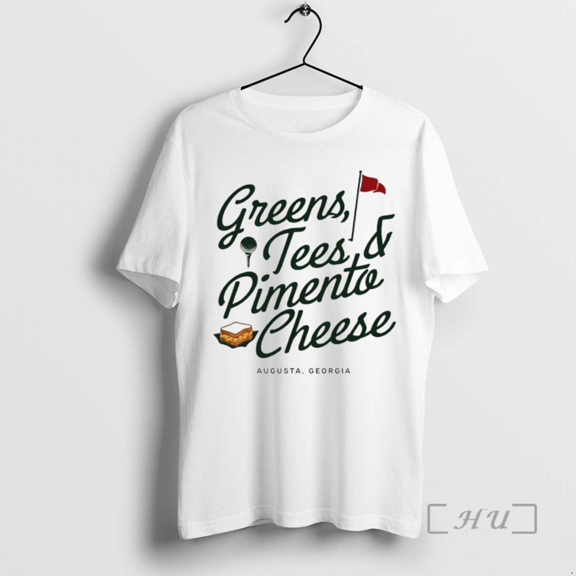 Officials Greens Tees Pimento Cheese Augusta Georgia Flag